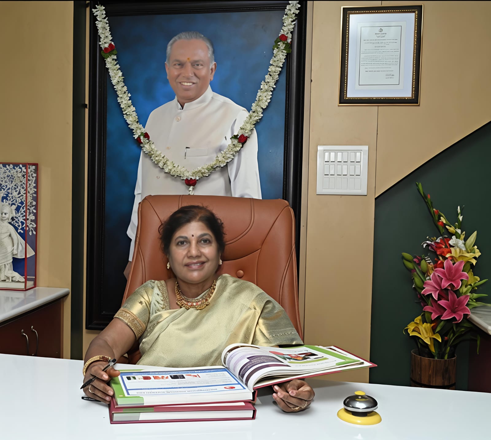 Mrs. Manjula Krishnappa - Chairman
