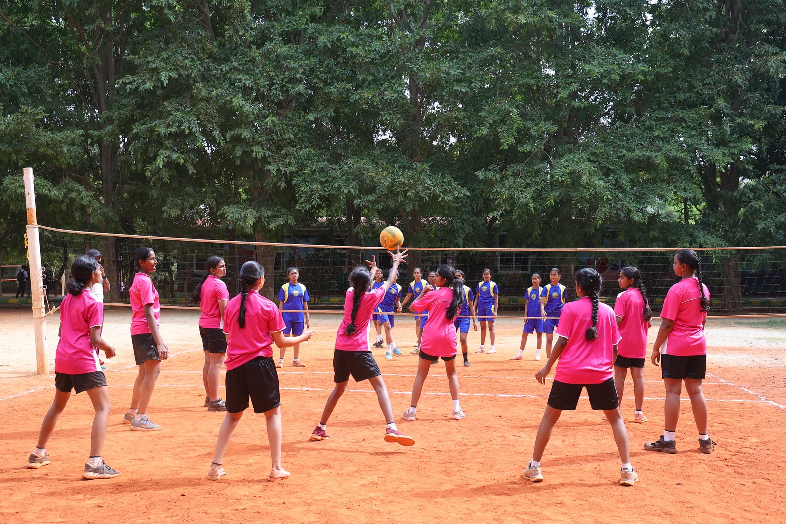 Sports day cheer and parade