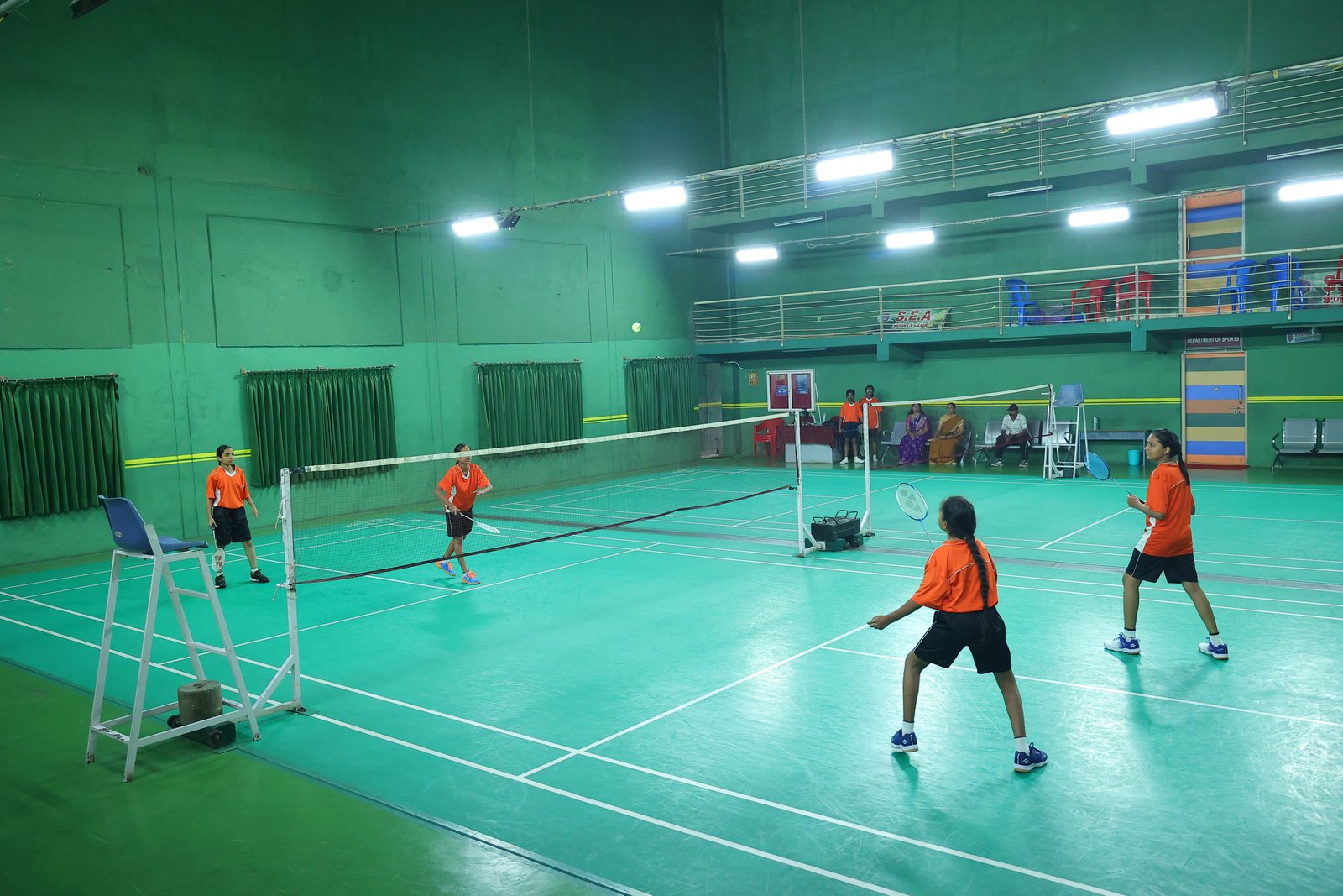 Cricket net practice and coaching