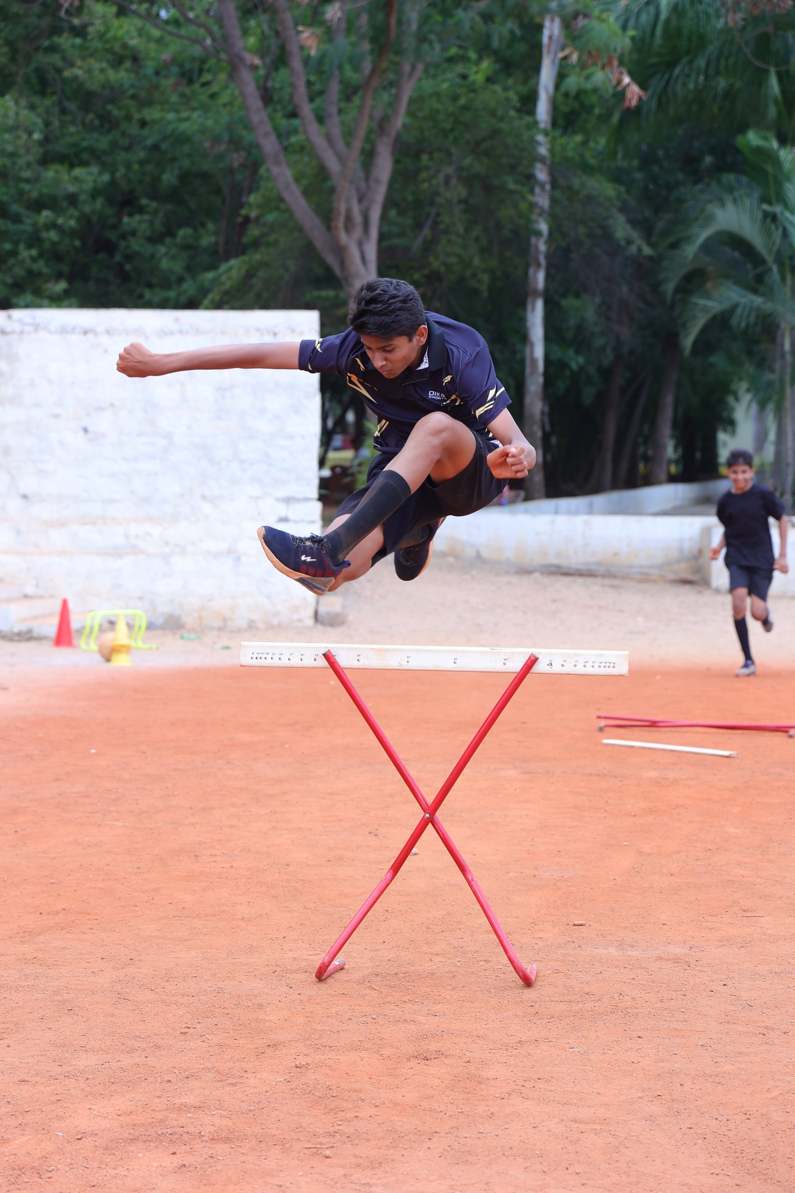 Throwball inter-school contest